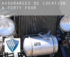 Assurances de location à  Forty Four