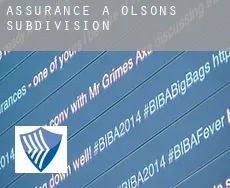 Assurance à  Olson's Subdivision