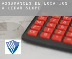 Assurances de location à  Cedar Slope