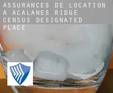 Assurances de location à Acalanes Ridge