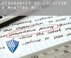 Assurances de location à  Myricks Mill