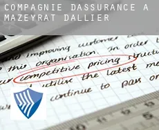 Compagnie d'assurance à  Mazeyrat-d'Allier