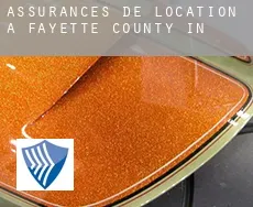 Assurances de location à  Fayette