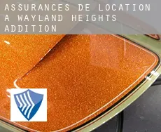 Assurances de location à Wayland Heights Addition