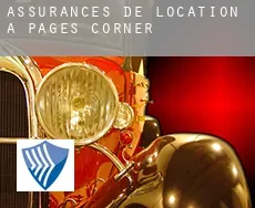 Assurances de location à  Pages Corner